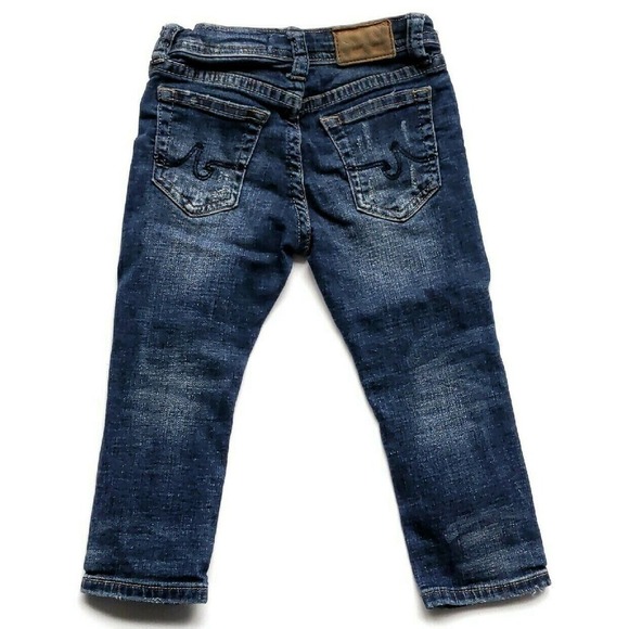AG Jeans Distressed Dark 24m - Picture 2 of 6